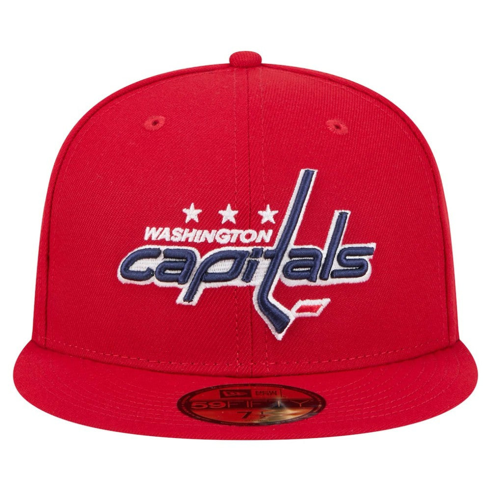 Washington Capitals New Era Core 59FIFTY Fitted Hat - Red Hats