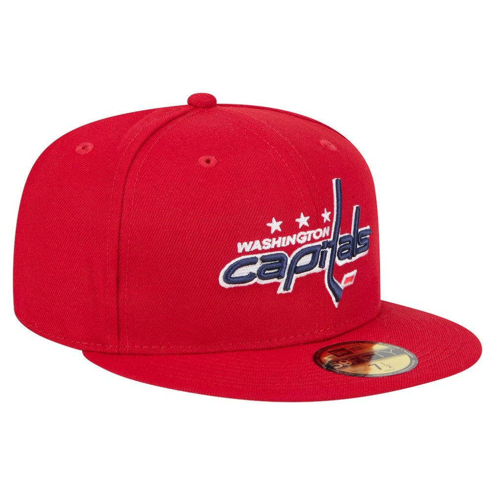 Washington Capitals New Era Core 59FIFTY Fitted Hat - Red Hats