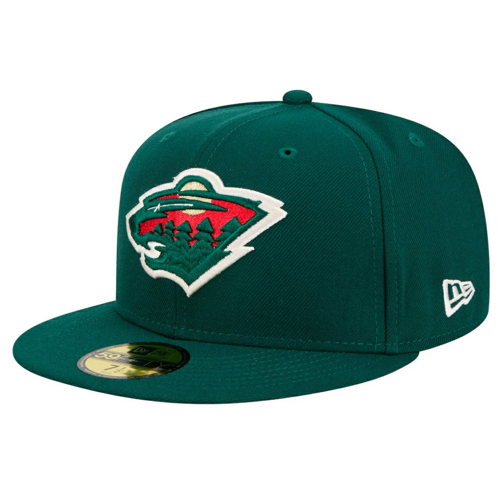 Minnesota Wild New Era Core 59FIFTY Fitted Hat - Green Hats