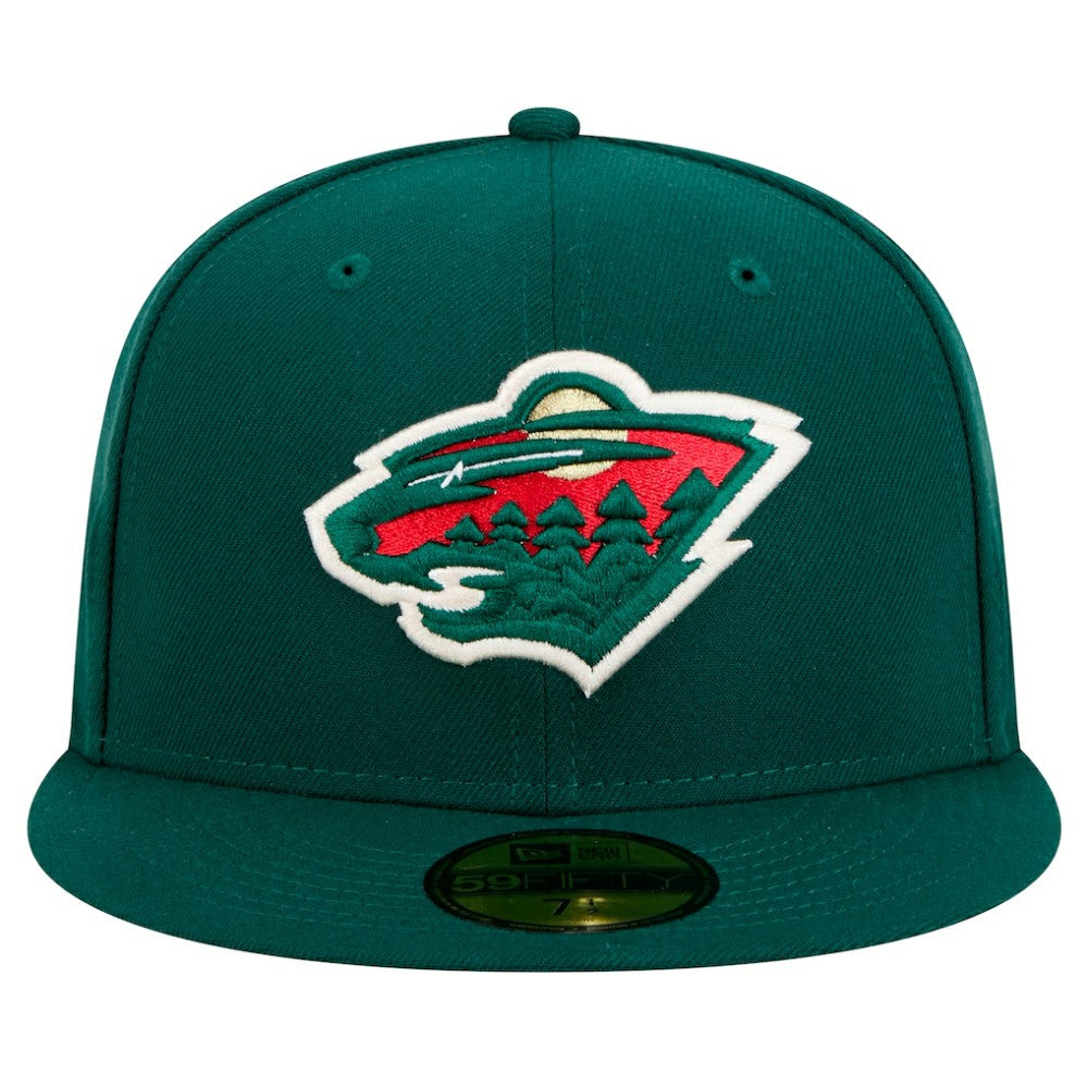Minnesota Wild New Era Core 59FIFTY Fitted Hat - Green Hats