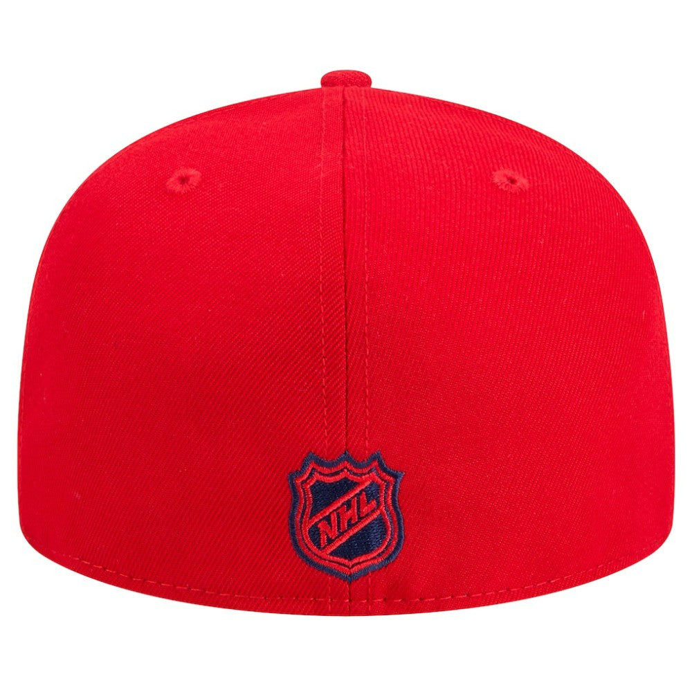 Montreal Canadiens New Era Core 59FIFTY Fitted Hat - Red Hats