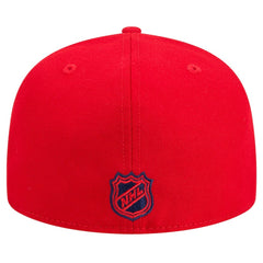 Montreal Canadiens New Era Core 59FIFTY Fitted Hat - Red Hats