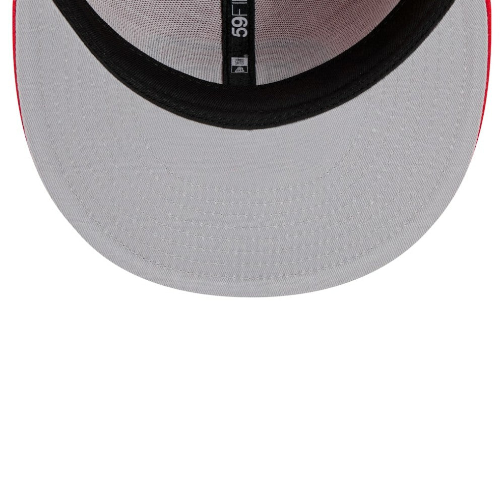 Montreal Canadiens New Era Core 59FIFTY Fitted Hat - Red Hats