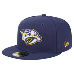 Nashville Predators New Era Core 59FIFTY Fitted Hat - Navy Hats