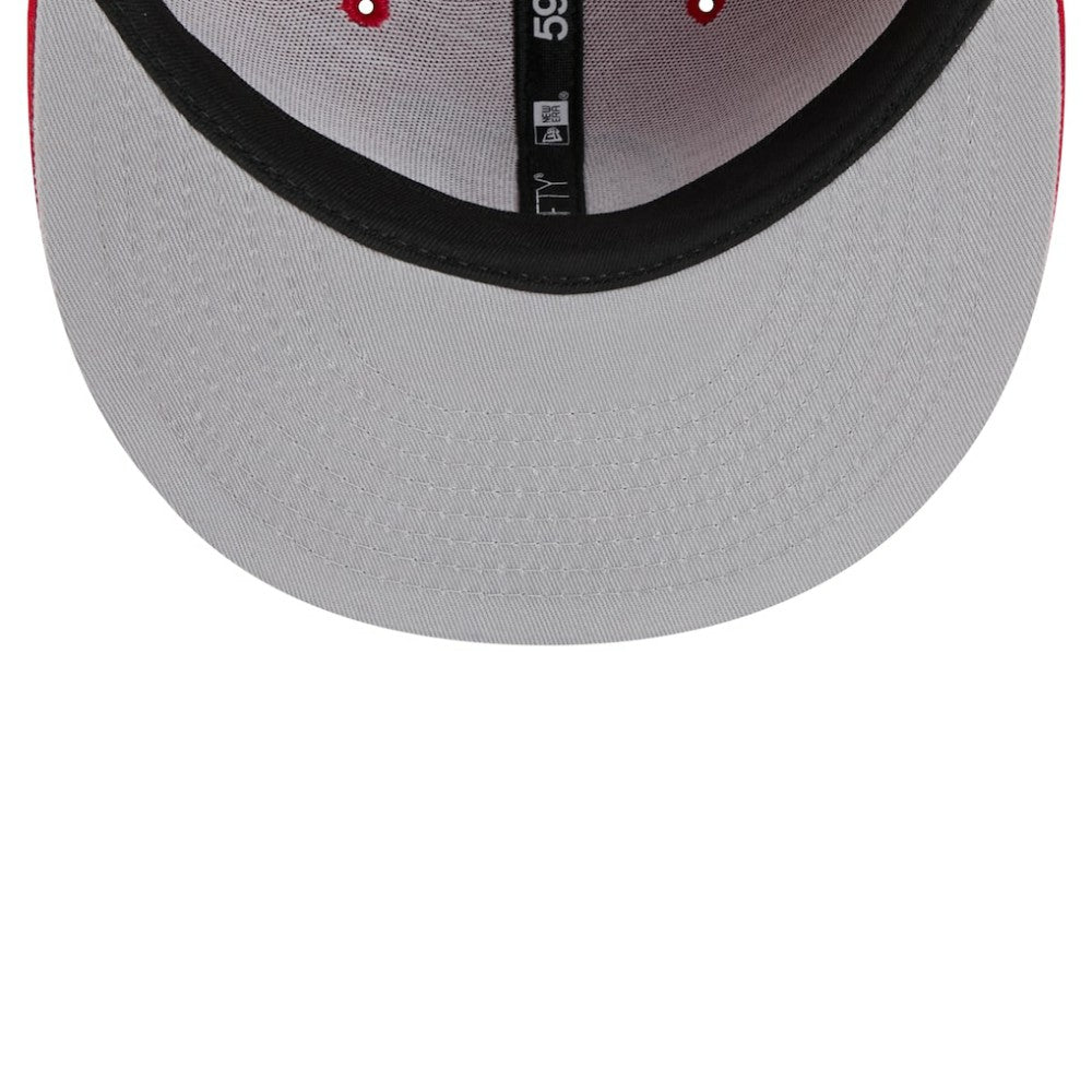 New Jersey Devils New Era Core 59FIFTY Fitted Hat - Red Jerseys