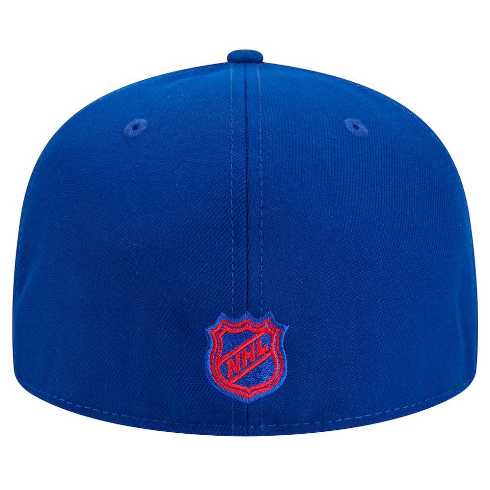 New York Rangers New Era Core 59FIFTY Fitted Hat - Blue Hats