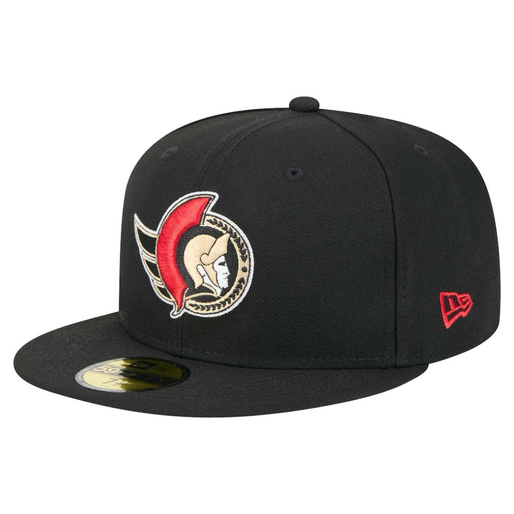 Ottawa Senators New Era Core 59FIFTY Fitted Hat - Black Hats