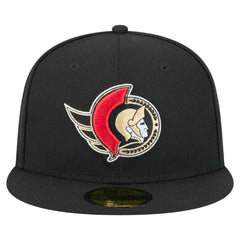 Ottawa Senators New Era Core 59FIFTY Fitted Hat - Black Hats