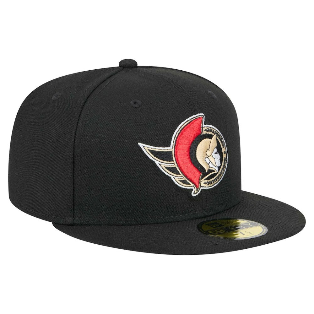 Ottawa Senators New Era Core 59FIFTY Fitted Hat - Black Hats