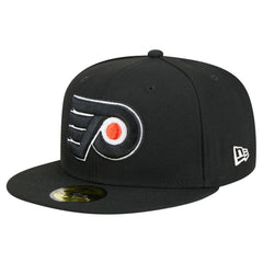 Philadelphia Flyers New Era Core 59FIFTY Fitted Hat - Black Hats