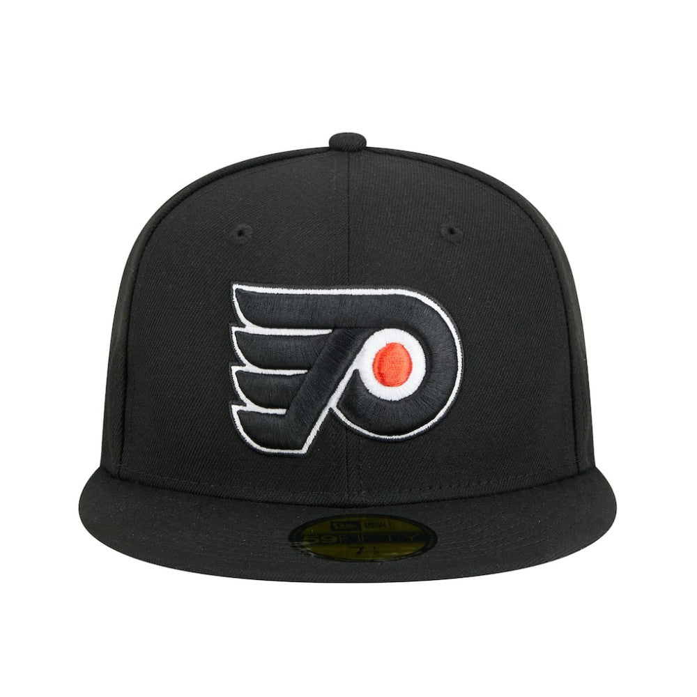 Philadelphia Flyers New Era Core 59FIFTY Fitted Hat - Black Hats