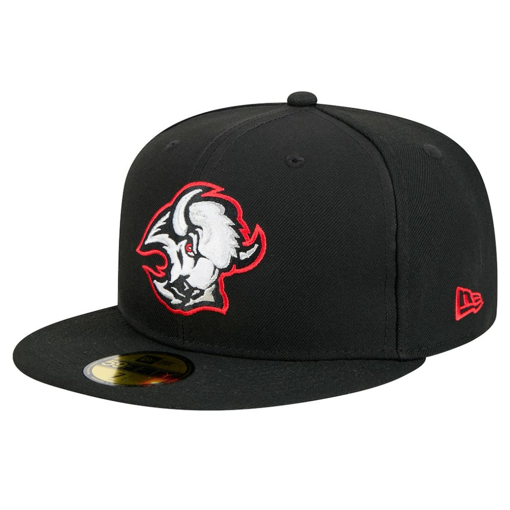 Buffalo Sabres New Era Core 59FIFTY Fitted Hat - Black Hats