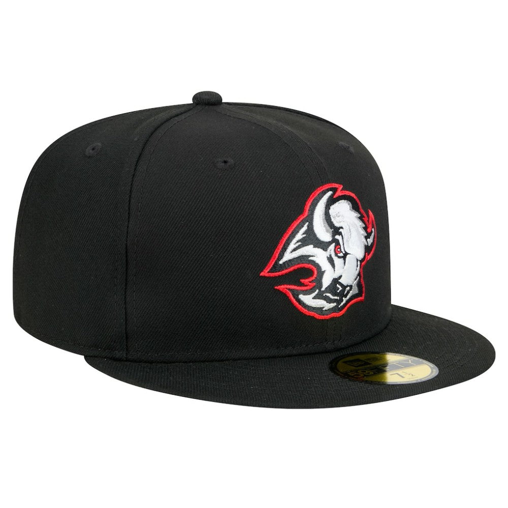 Buffalo Sabres New Era Core 59FIFTY Fitted Hat - Black Hats