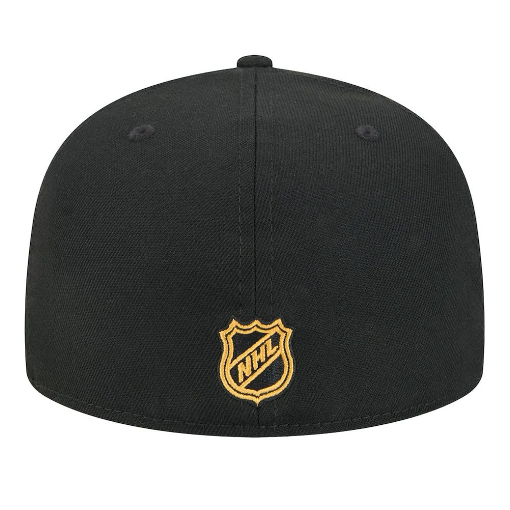 Boston Bruins New Era Core 59FIFTY Fitted Hat - Black Hats