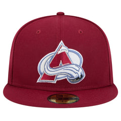Colorado Avalanche New Era Core 59FIFTY Fitted Hat - Burgundy Hats
