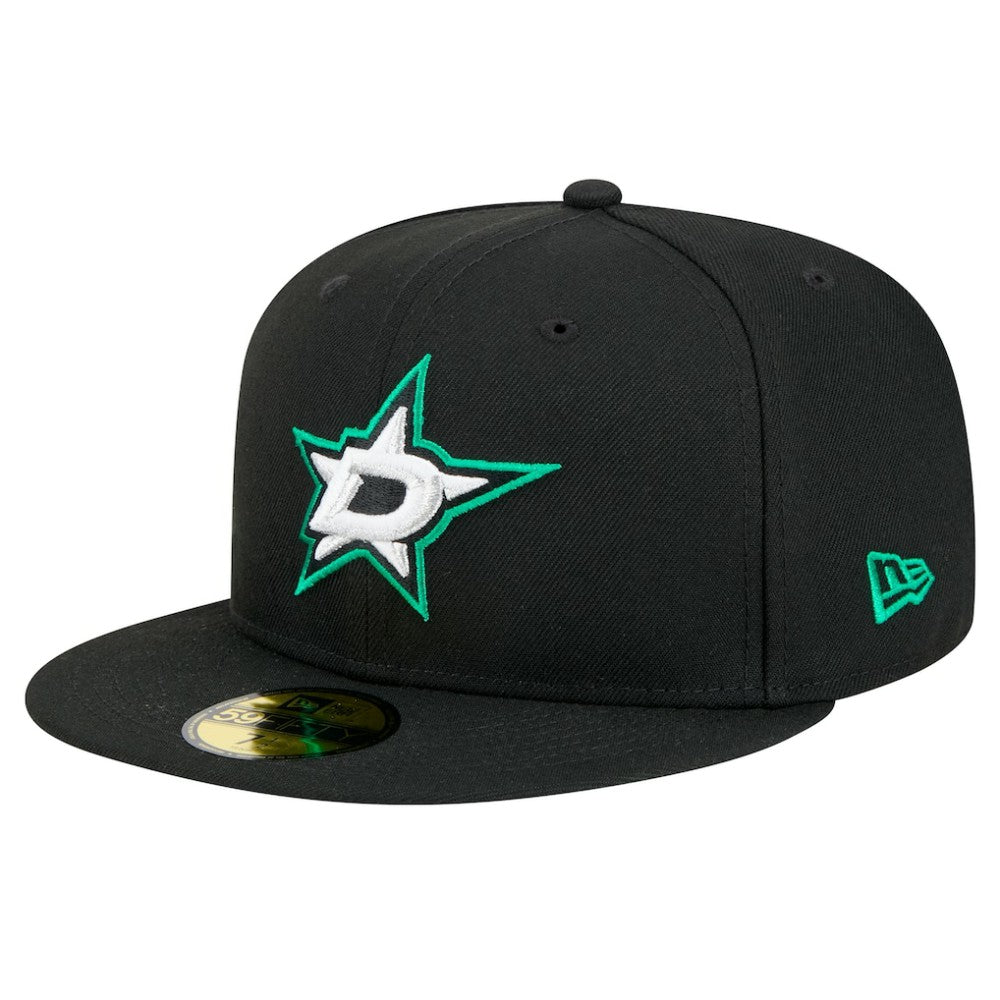 Dallas Stars New Era Core 59FIFTY Fitted Hat - Black Hats