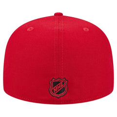 Chicago Blackhawks New Era Core 59FIFTY Fitted Hat - Red Hats