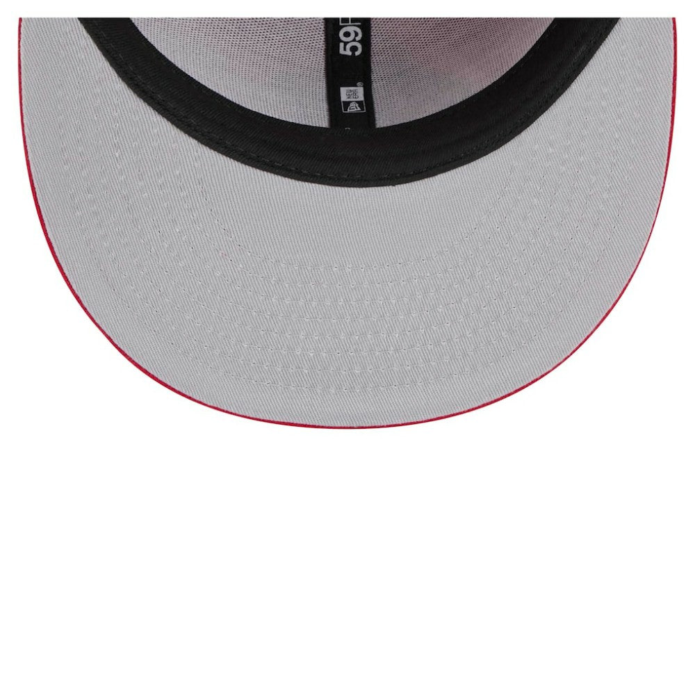 Chicago Blackhawks New Era Core 59FIFTY Fitted Hat - Red Hats