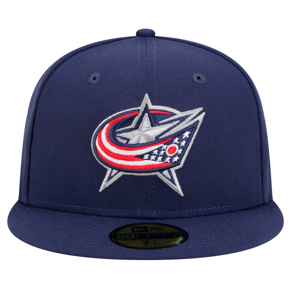 Columbus Blue Jackets New Era Core 59FIFTY Fitted Hat - Navy Hats