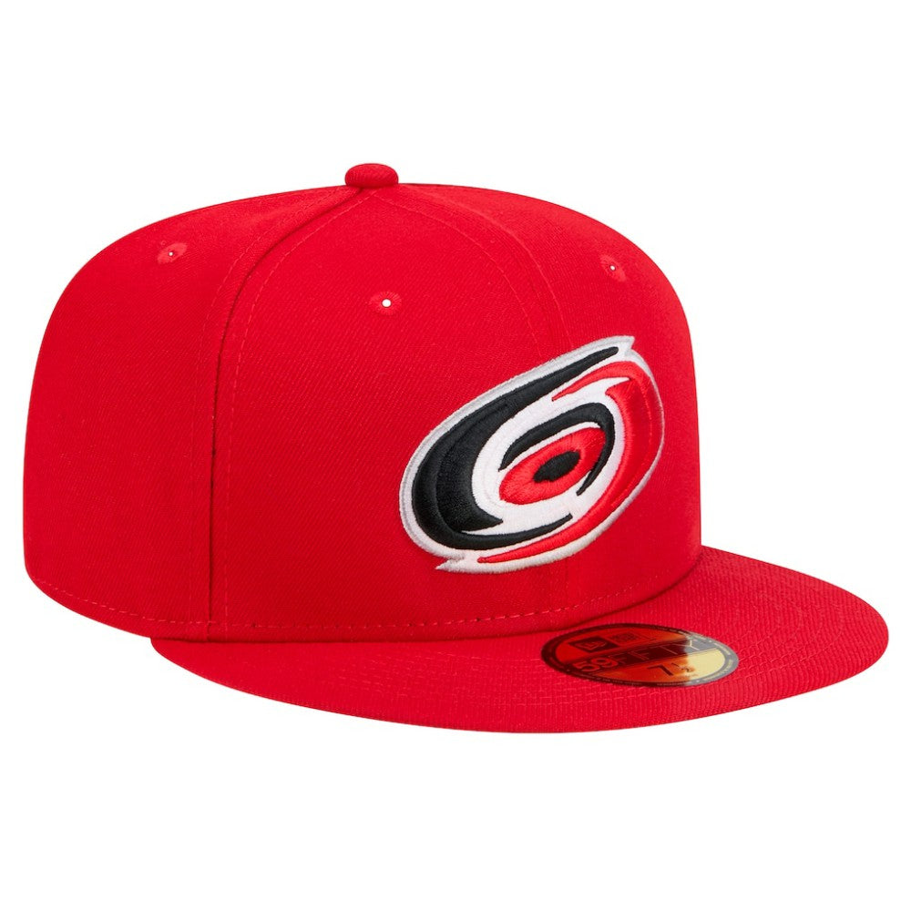 Carolina Hurricanes New Era Core 59FIFTY Fitted Hat - Red Hats