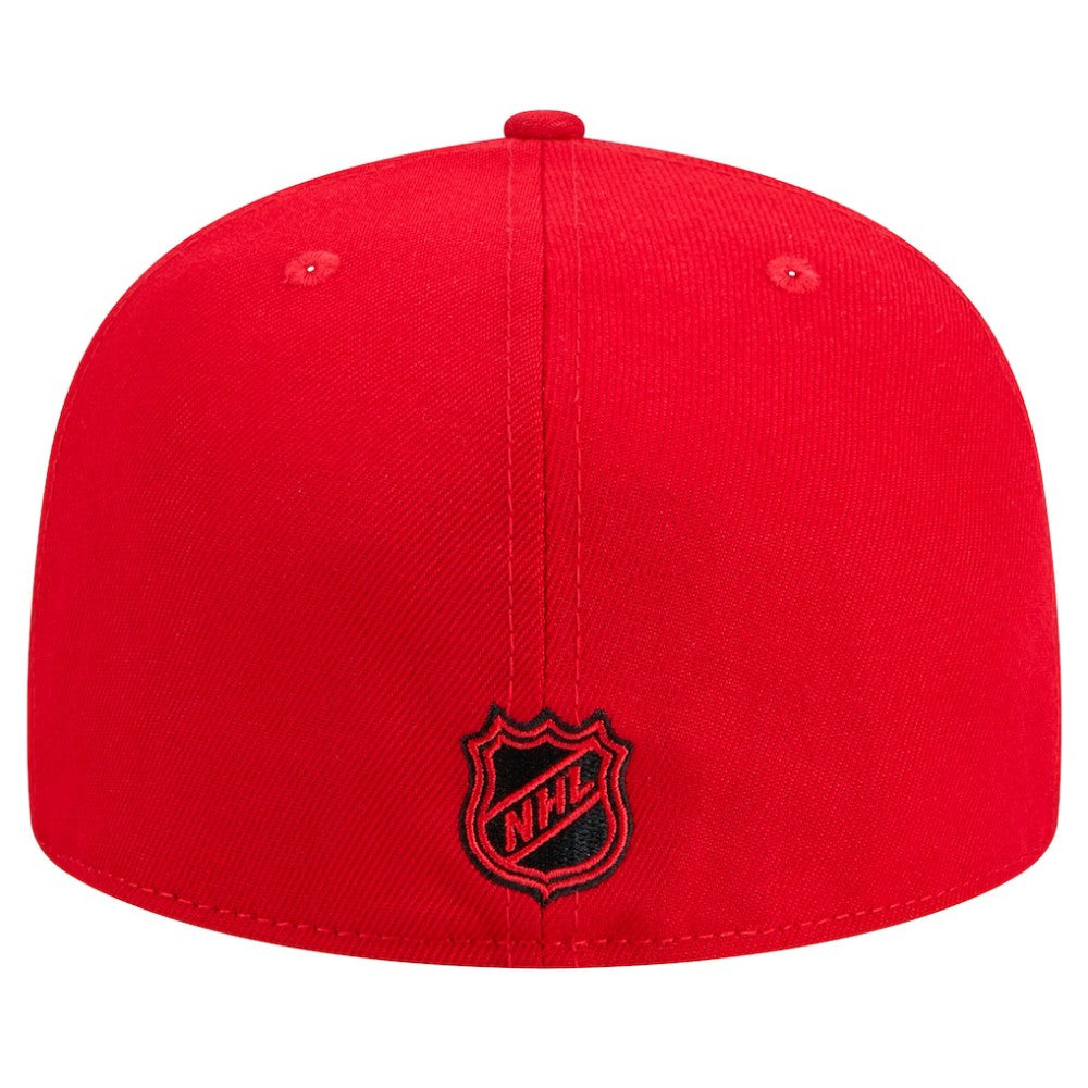 Carolina Hurricanes New Era Core 59FIFTY Fitted Hat - Red Hats