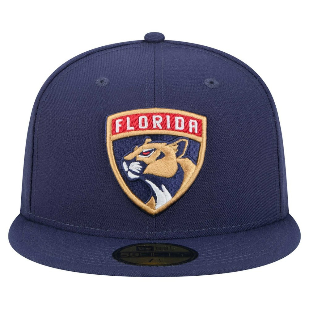 Florida Panthers New Era Core 59FIFTY Fitted Hat - Navy Hats