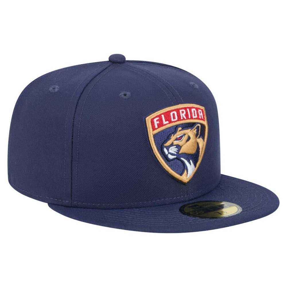 Florida Panthers New Era Core 59FIFTY Fitted Hat - Navy Hats