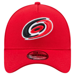 Carolina Hurricanes New Era Core A-Frame 9FORTY Adjustable Hat - Red Hats