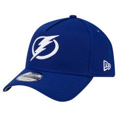 Tampa Bay Lightning New Era Core A-Frame 9FORTY Adjustable Hat - Blue Hats