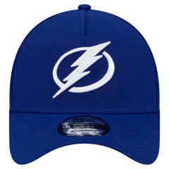 Tampa Bay Lightning New Era Core A-Frame 9FORTY Adjustable Hat - Blue Hats