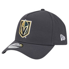 Vegas Golden Knights New Era Core A-Frame 9FORTY Adjustable Hat - Gray Hats