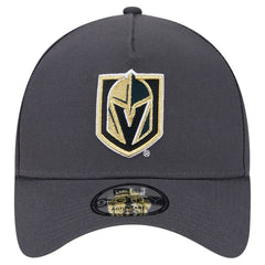 Vegas Golden Knights New Era Core A-Frame 9FORTY Adjustable Hat - Gray Hats