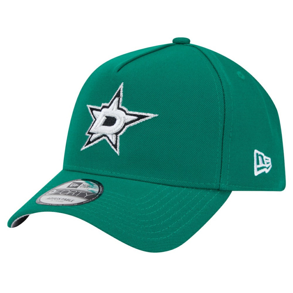 Dallas Stars New Era Core A-Frame 9FORTY Adjustable Hat - Kelly Green Hats