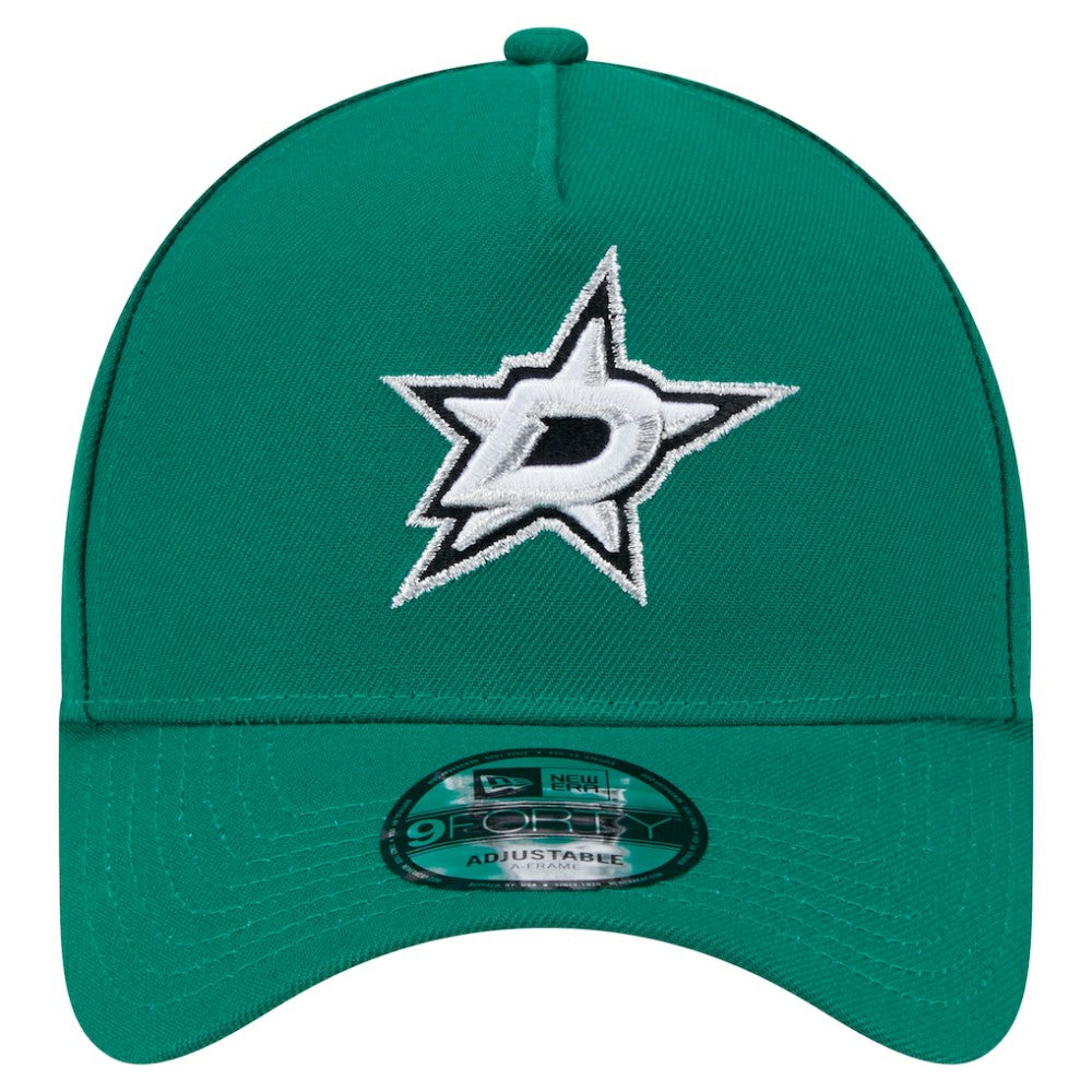Dallas Stars New Era Core A-Frame 9FORTY Adjustable Hat - Kelly Green Hats
