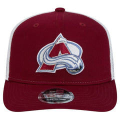 Colorado Avalanche New Era Core Trucker 9SEVENTY Stretch-Snap Hat - Burgundy Hats