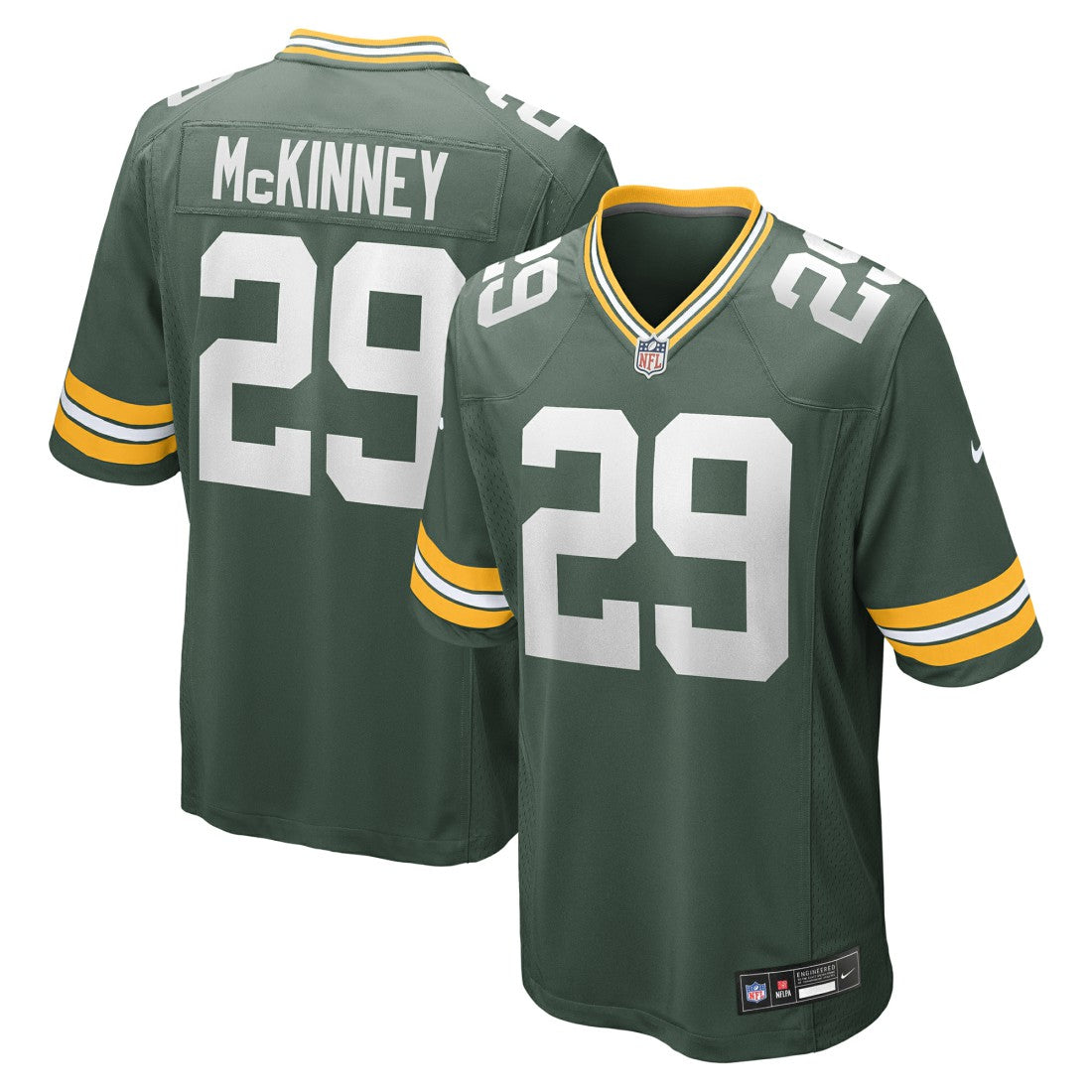 Xavier McKinney Green Bay Packers Team Game Jersey - Green discount