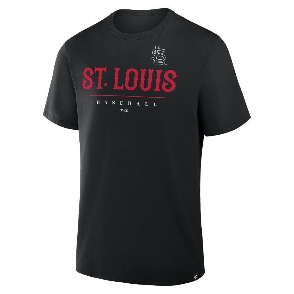 St. Louis Cardinals Color Pop Legacy Clubhouse T-Shirt Black