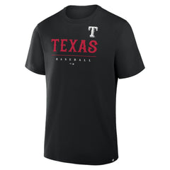 Texas Rangers Color Pop Legacy Clubhouse T-Shirt Black