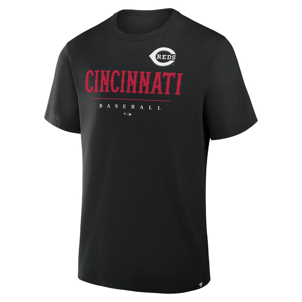 Cincinnati Reds Color Pop Legacy Clubhouse T-Shirt Black