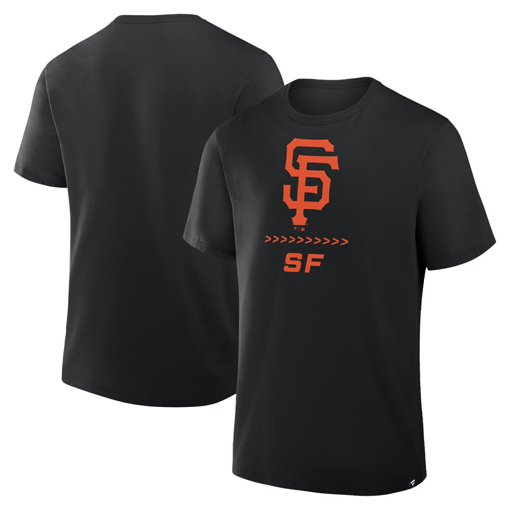 San Francisco Giants Clubhouse Legacy Side Swipe T-Shirt Black