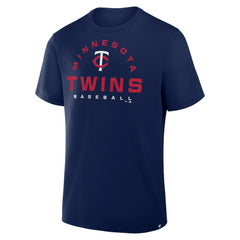 Minnesota Twins Clubhouse Legacy Primary Play T-Shirt Navy
