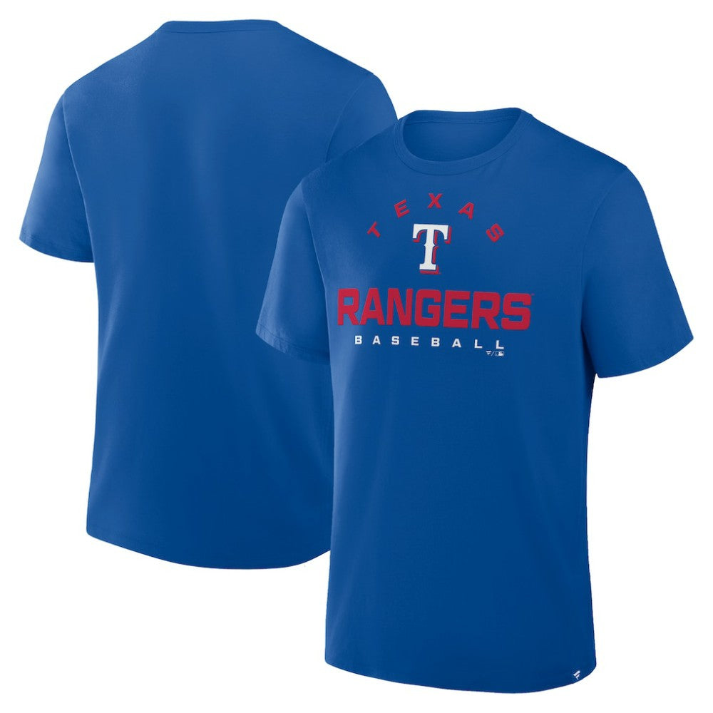 Texas Rangers Clubhouse Legacy Primary Play T-Shirt Royal