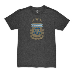 Cristian Romero Argentina National Team 1863FC Player Vintage Tri-Blend T-Shirt - Black shop