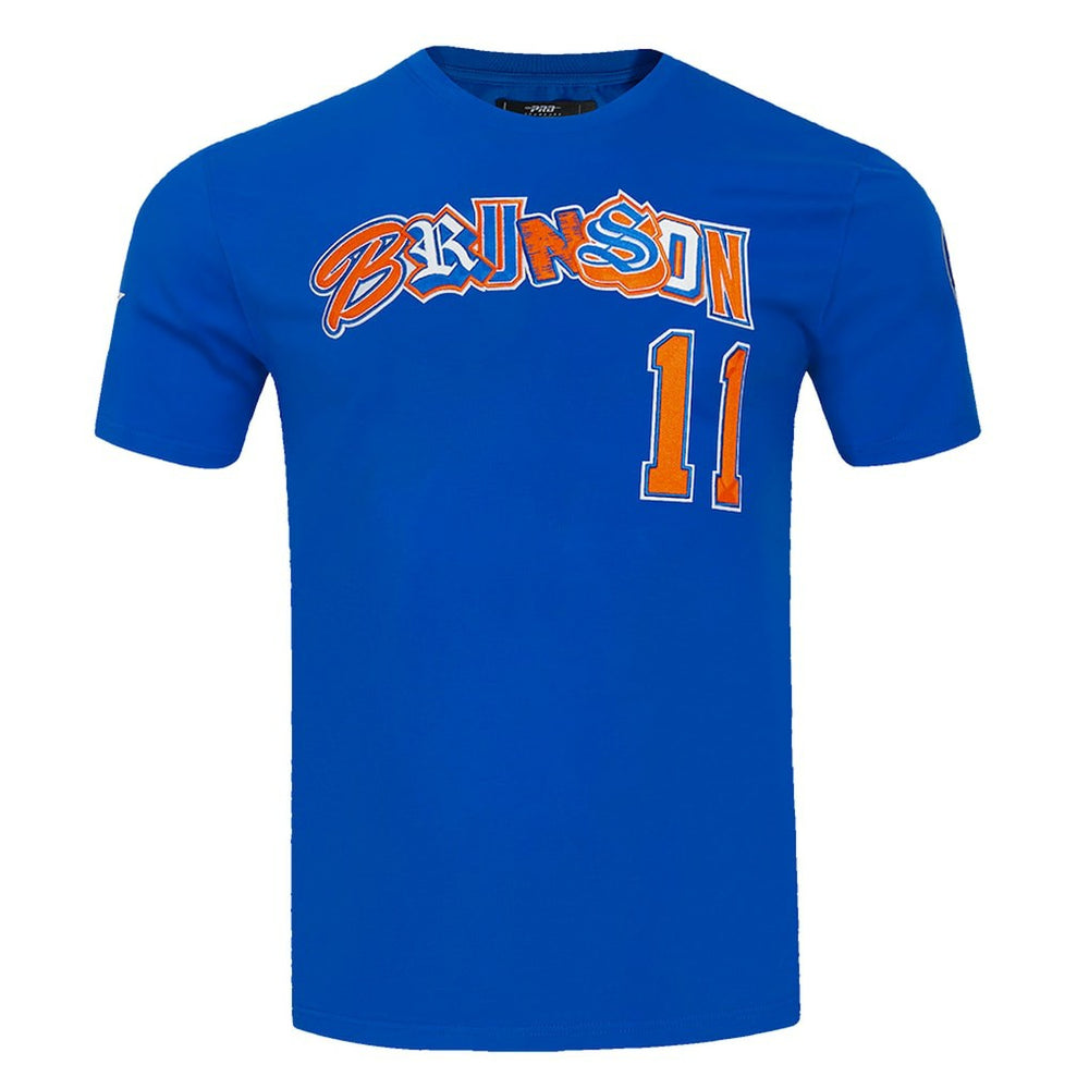 Jalen Brunson New York Knicks Pro Standard City Ransom T-Shirt - Blue on sale