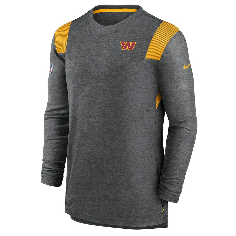 Washington Commanders Player Performance Long Sleeve T-Shirt - Heather Charcoal for sale