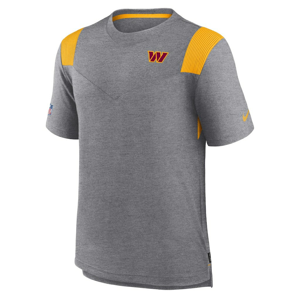 Washington Commanders Sideline Tonal Logo Performance Player T-Shirt - Charcoal on sale