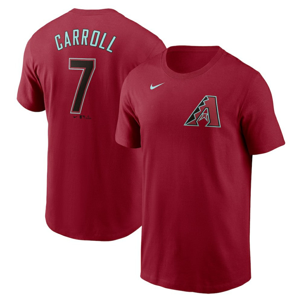 Corbin Carroll Arizona Diamondbacks Fuse Name & Number T-Shirt Red
