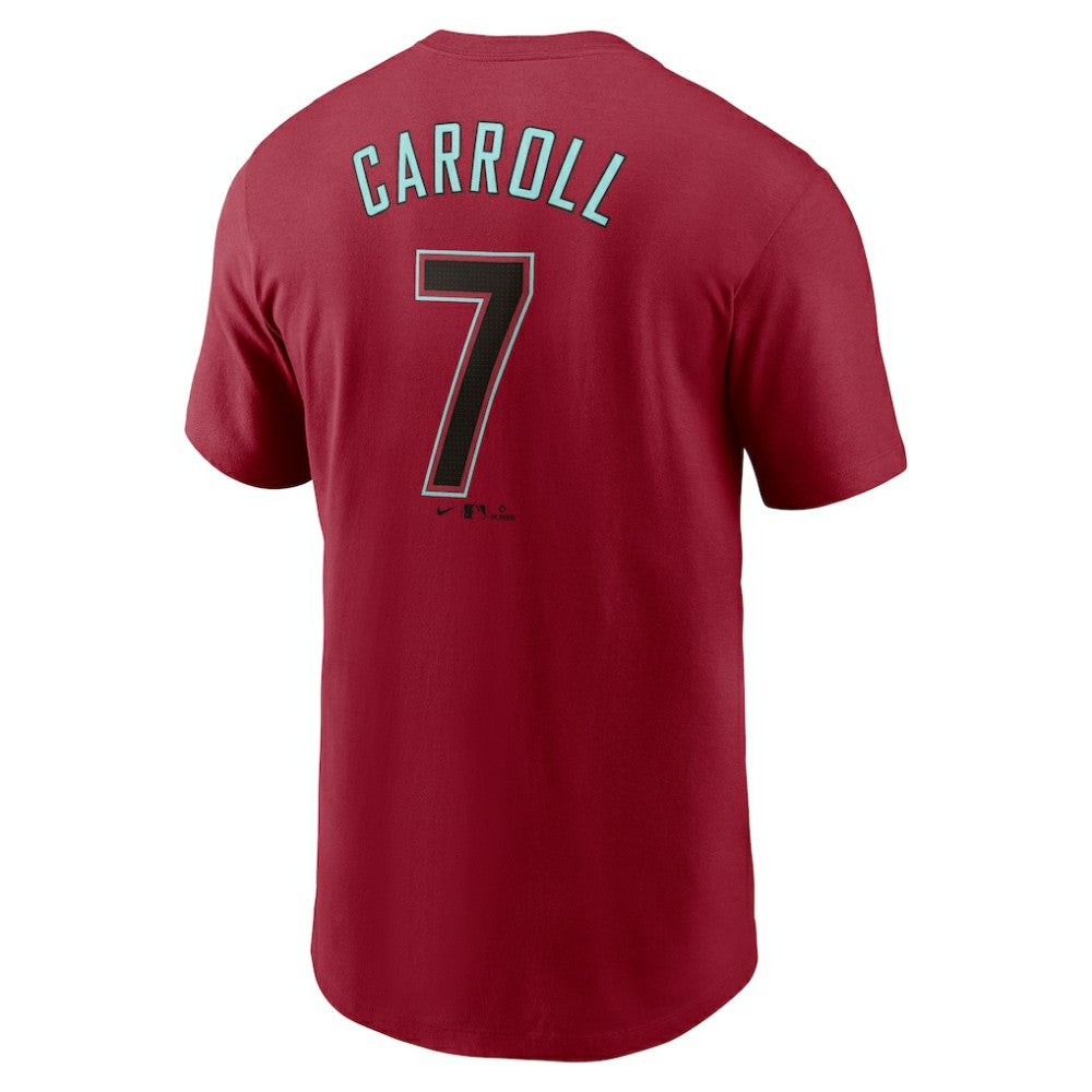 Corbin Carroll Arizona Diamondbacks Fuse Name & Number T-Shirt Red