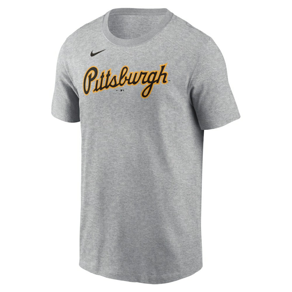 Paul Skenes Pittsburgh Pirates Fuse Name & Number T-Shirt Heather Gray