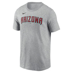 Corbin Carroll Arizona Diamondbacks Fuse Name & Number T-Shirt Heather Gray